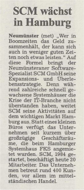 Kieler Nachrichten vom 18. Dezember 2002