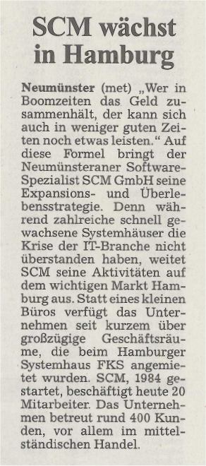 Kieler Nachrichten vom 18. Dezember 2002